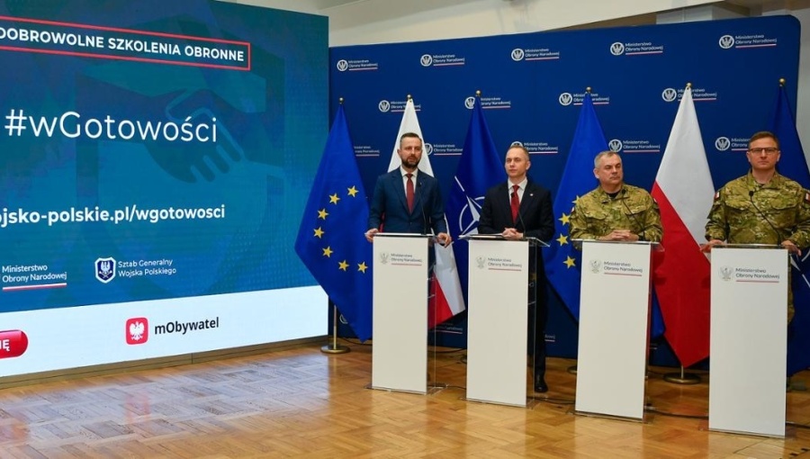 Poland launches mass defence training to boost war readiness