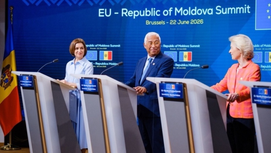EU leaders reaffirm Moldova’s future in bloc at Brussels summit