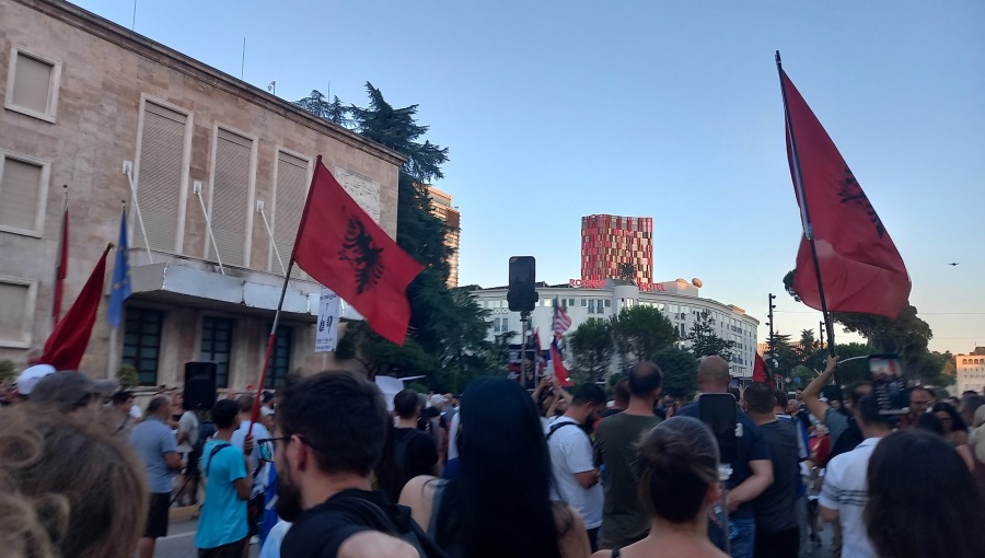 Albania launches ‘Flamingo Mirror’ for government files on developments that sparked protest movement