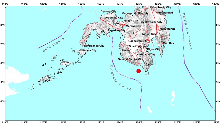M7.8 Philippines earthquake triggers tsunami warning across Asia