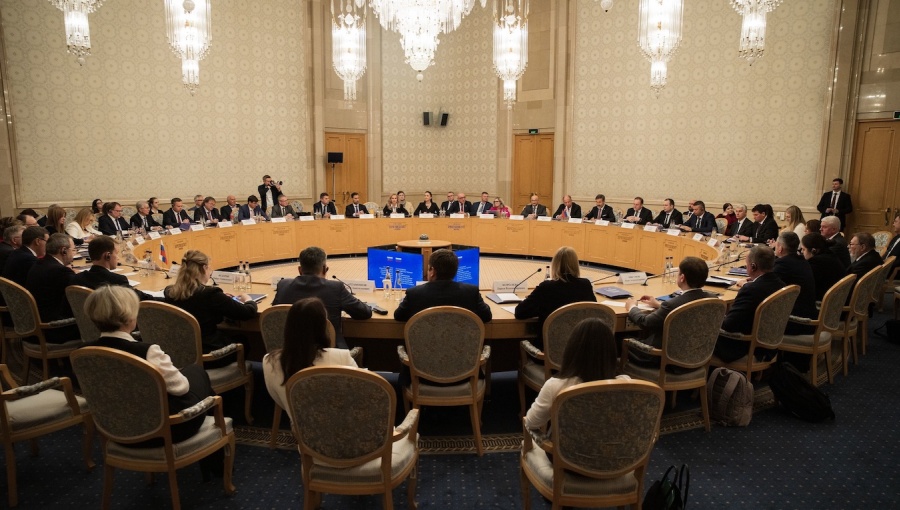 Slovak Foreign Minister Juraj Blanár led a delegation to the 22nd summit of the Intergovernmental Commission for Economic and Scientific-Technical Cooperation between Slovakia and Russia. 