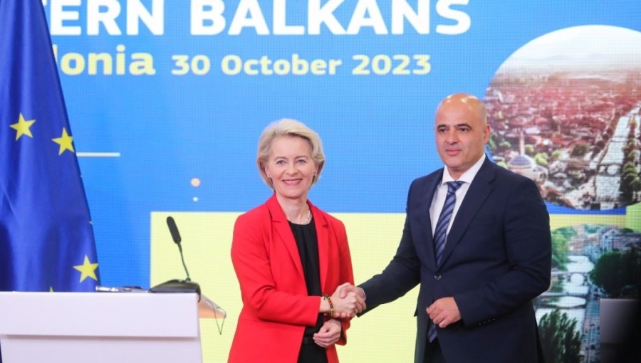 bne IntelliNews - European Commission president says North Macedonia ...