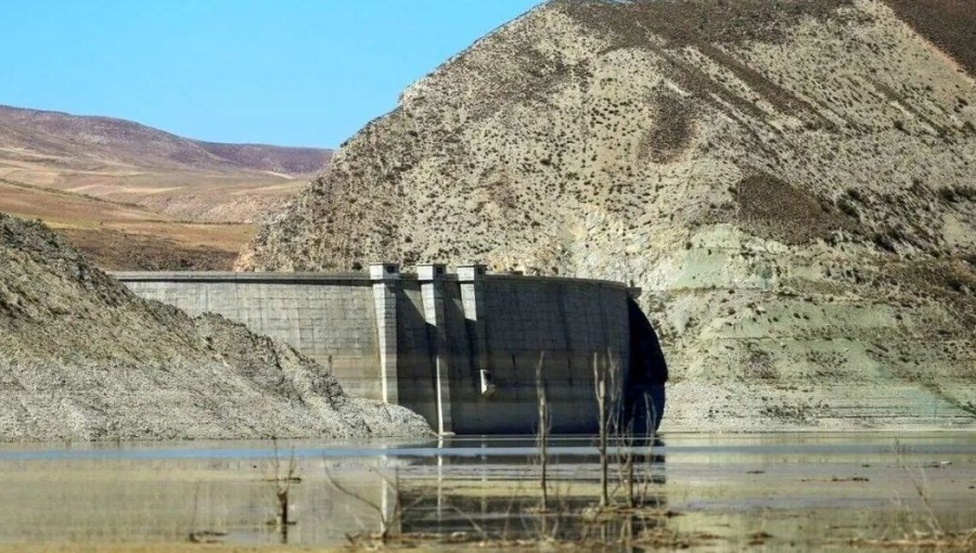 A dam near Tehran. 