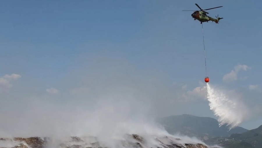 Massive landfill fire in Albania contained after blazing for eight days