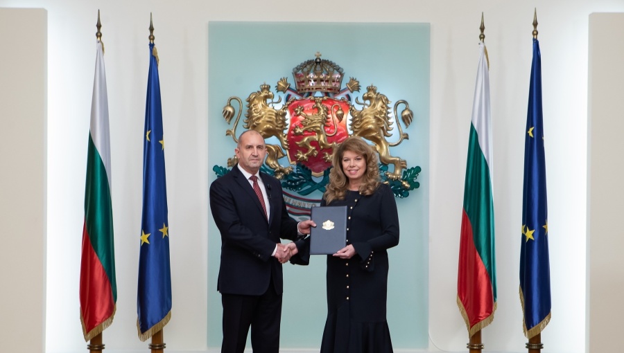 Rumen Radev sworn in as Bulgarian PM after April election win