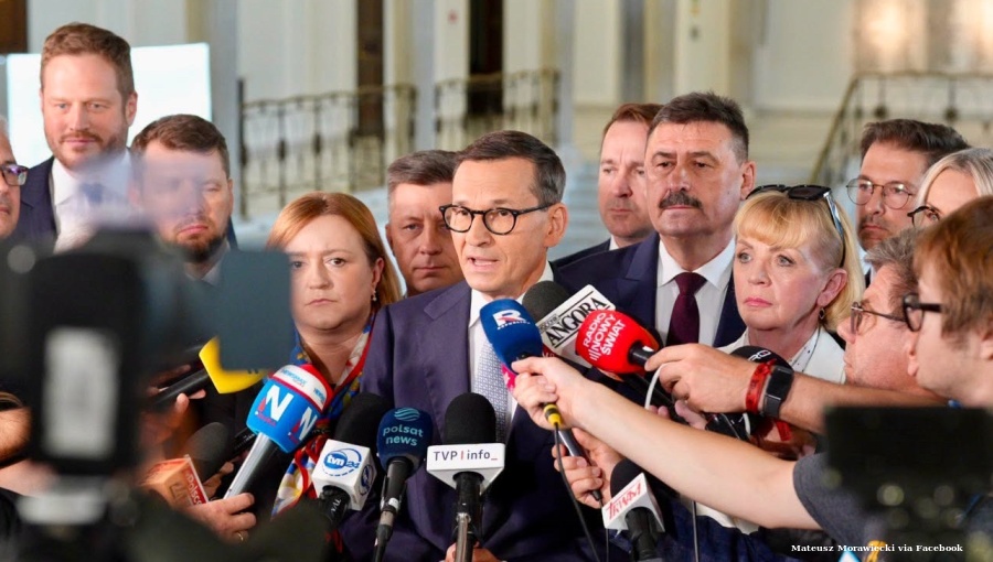 Former PM Morawiecki's faction splits from Poland’s PiS before crucial election