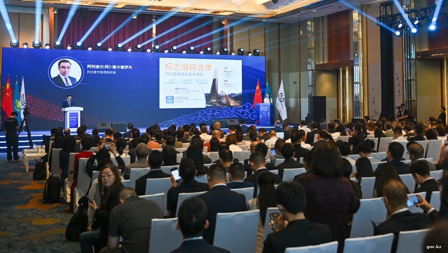 Kazakh president’s pet project gets boost from China