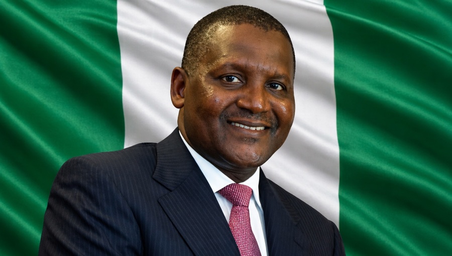 Aliko Dangote, Africa’s richest person, is also investing in oil refineries, fertiliser & cement plants, and wants to build a Lagos port