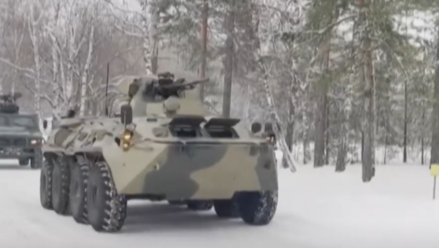The Russian defence ministry on January 6 released video footage of its military 