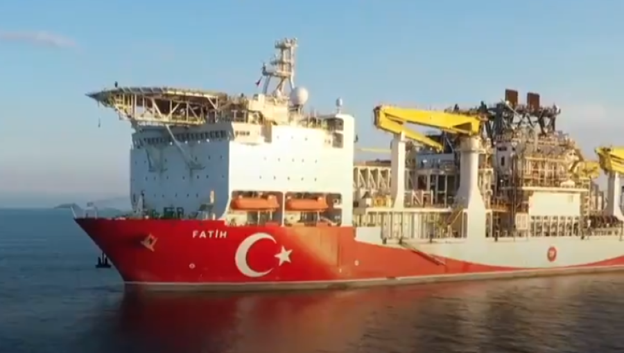 Turkish drilling vessel Fatih.