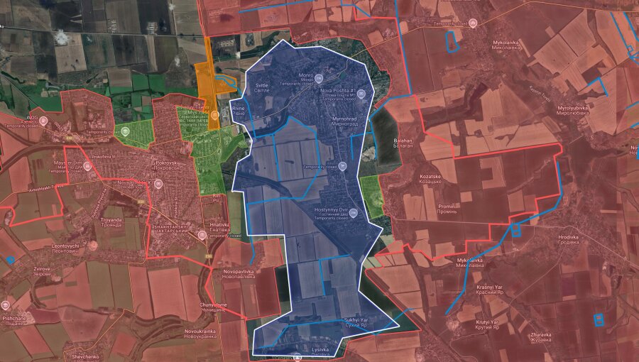 Russian forces surround Ukrainian army in Pokrovsk