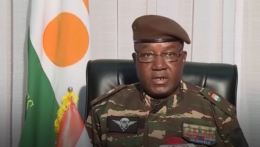 General Abdrahmane Tchiani, former commander of the presidential guard