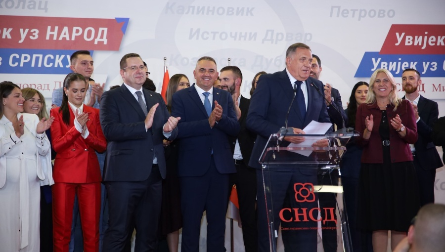 Bosnian elections deliver strong results for country's main ethnic parties