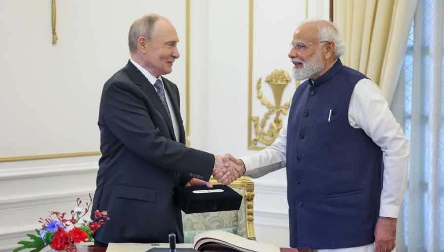 President Putin and Prime Minister Modi