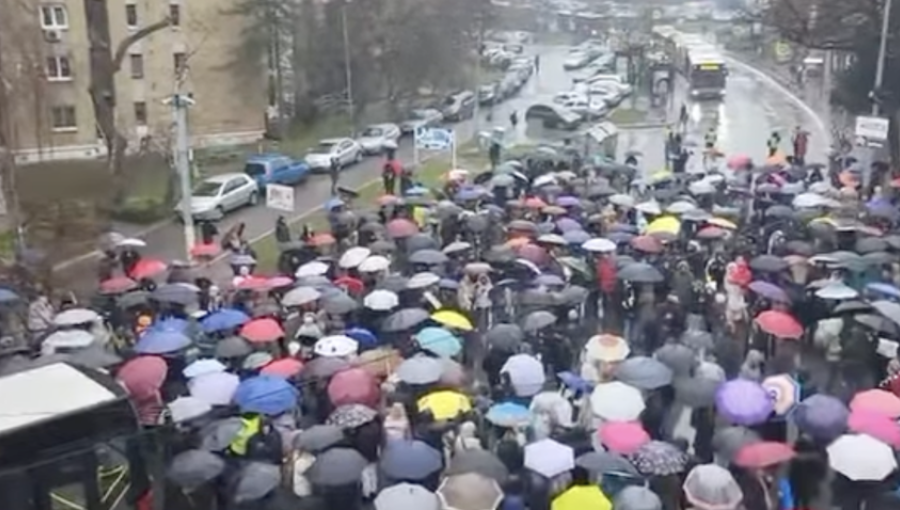 Serbia goes on strike