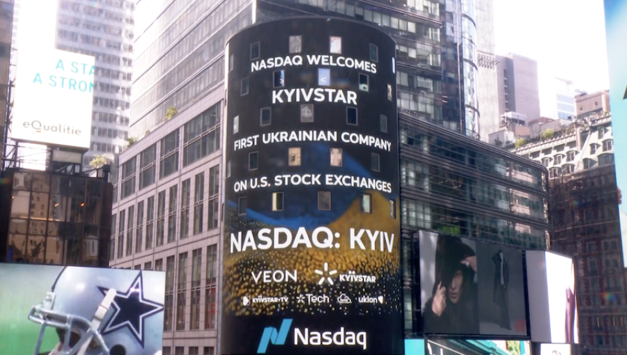 Kyivstar rings Nasdaq bell in landmark listing for Ukraine amid reconstruction push