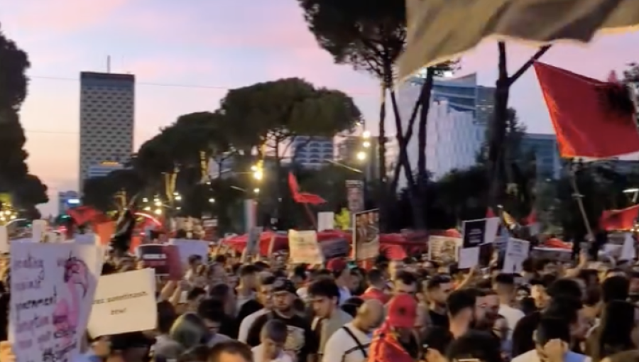 Thousands join latest protest over Kushner-linked resort development in Albania