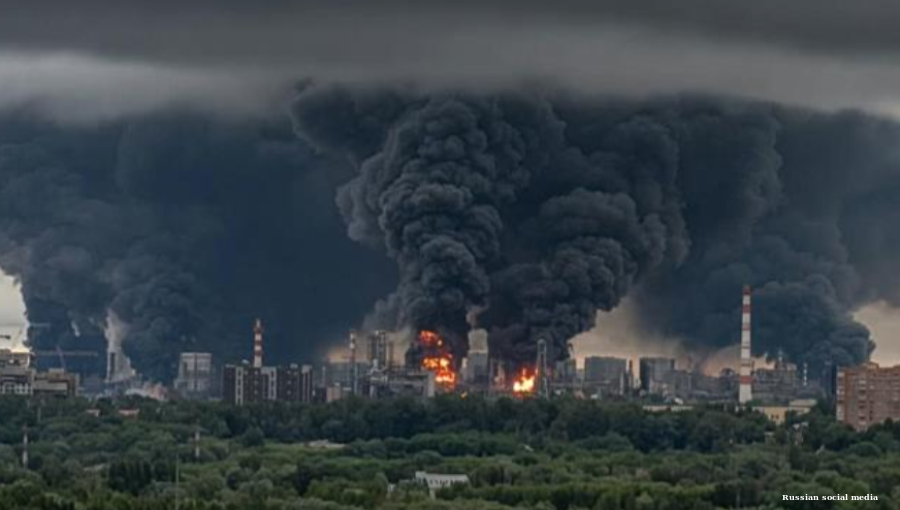 MOSCOW BLOG: Ukrainian drone strikes spark fuel fears in the Russian capital