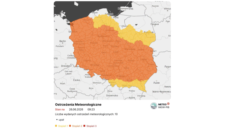 Poland braces for potentially record-breaking heat as temperatures near 40C