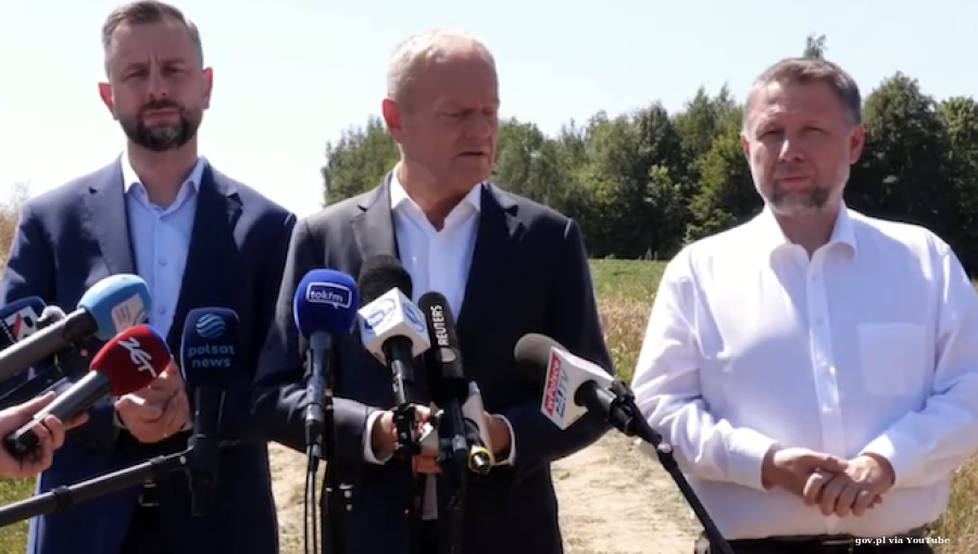 Likely Russian Kh-101 missile crashes in eastern Poland