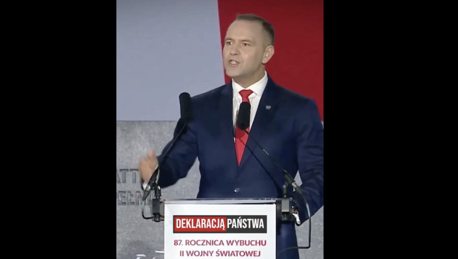 Nawrocki presses German reparations demand at Poland's war commemoration