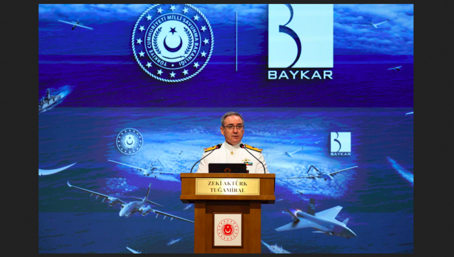 BEYOND THE BOSPORUS: Turkish defence ministry holds weekly press briefing at Baykar facility