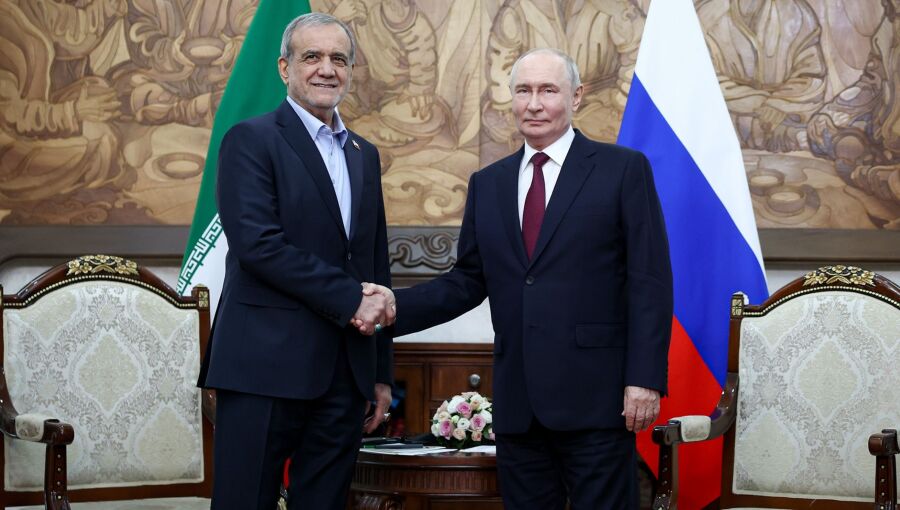 Putin pledges support to Iran in war with US at Bishkek summit