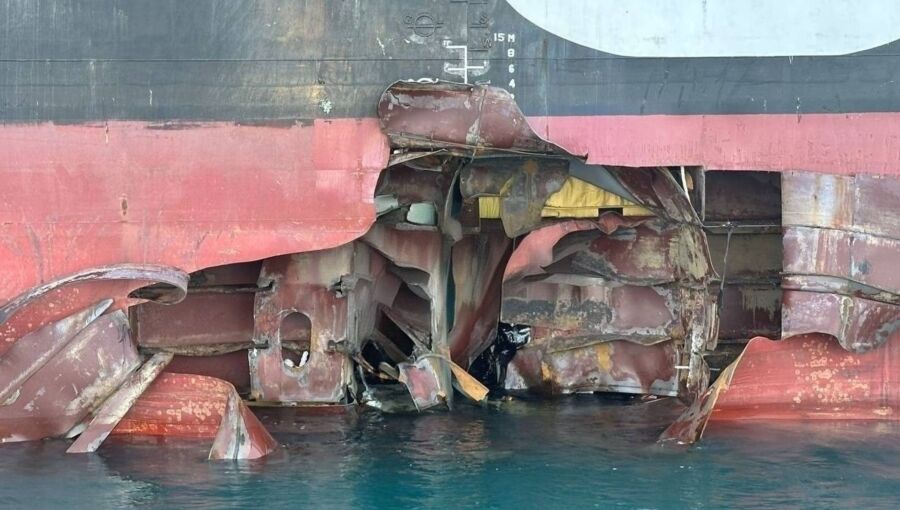 Panama-flagged tanker hit by explosion in Iraqi waters in Persian Gulf