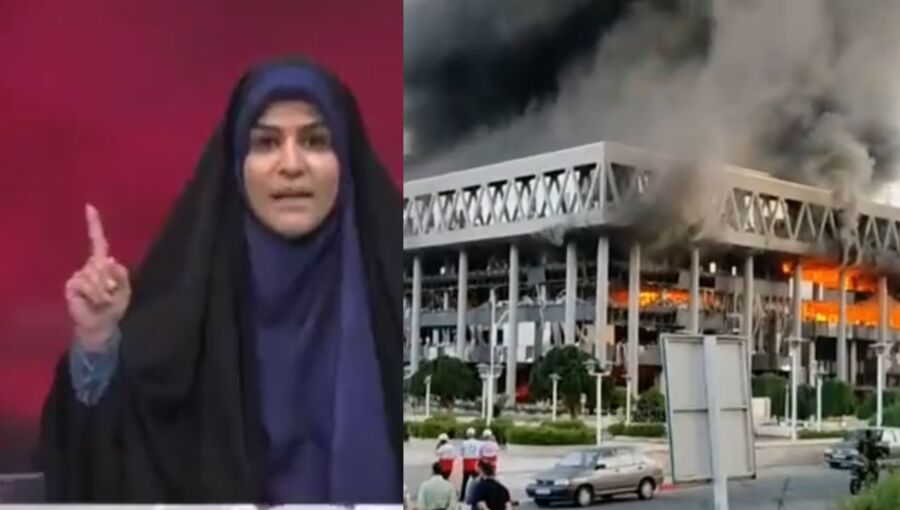 BREAKING: Israel strikes Iran's state broadcaster during live transmission