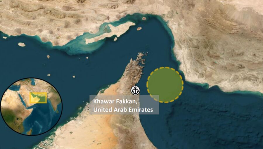 A Marshall Islands-flagged tanker is reprortedly heading into Iranian waters following IRGC