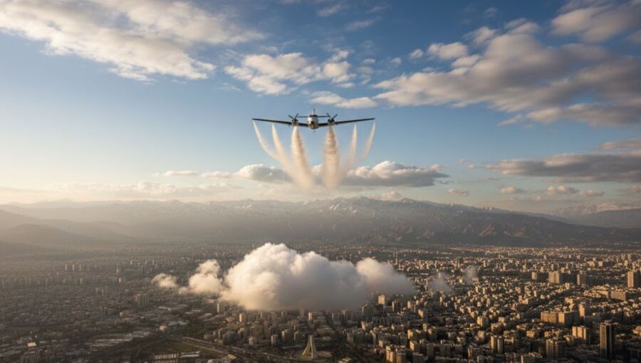 Iran deploys military aircraft for cloud seeding operations across drought-hit regions