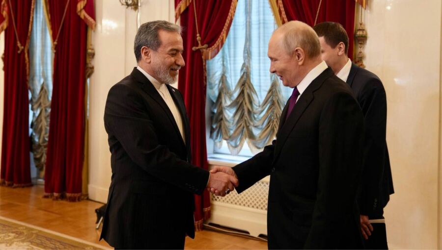 Putin holds talks with Iran's Araghchi in St Petersburg in first visit since war