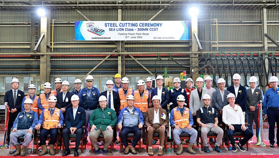Turkey's Karpowership starts building new Sea Lion class powerships