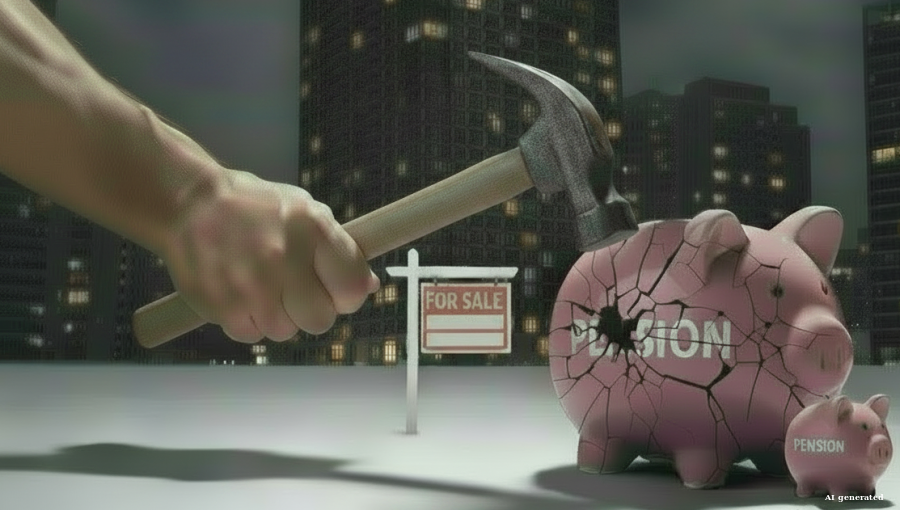Critics say Kazakhstan’s law giving people right to raid pension piggy bank inflated housing bubble