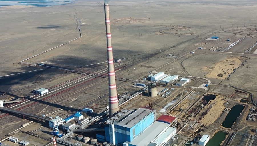 The Ekibastuz GRES-2 power station in Kazakhstan.