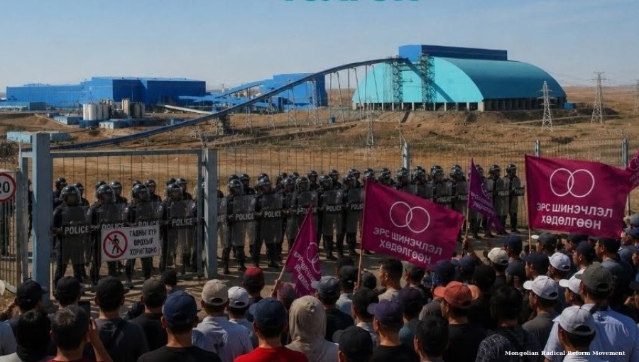 Rio Tinto’s giant Mongolia copper mine blocked by protesters, exports halted