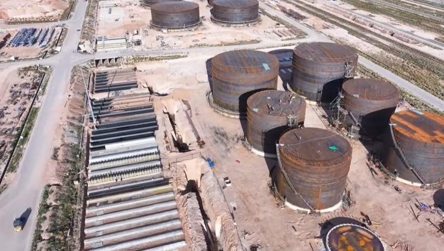 Mongolia began the construction of its first oil refinery, financed by India, in 2018. It is expected to be completed by 2028.