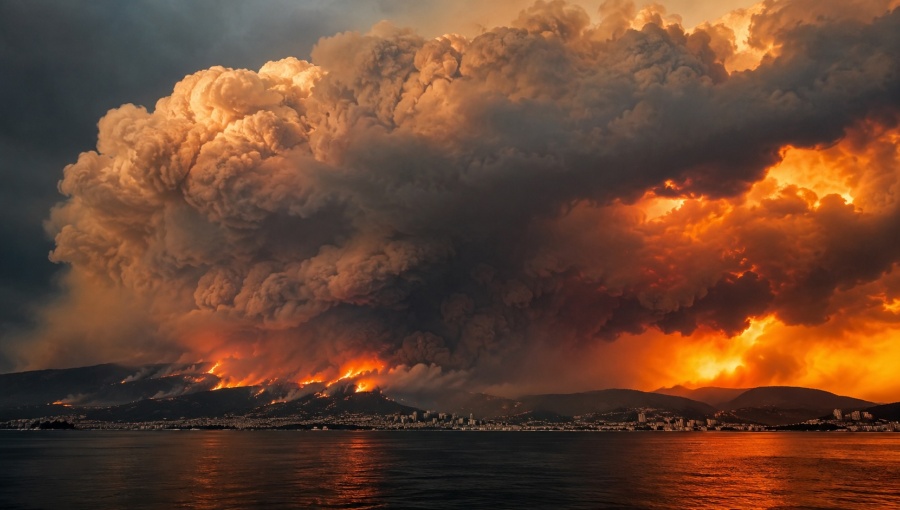 The Bordeaux wildfire that forced 300,000 evacuations has produced France's first recorded pyrocumulonimbus cloud — a fire so intense it generates its own thunderstorms, lightning and winds that spread the blaze further.