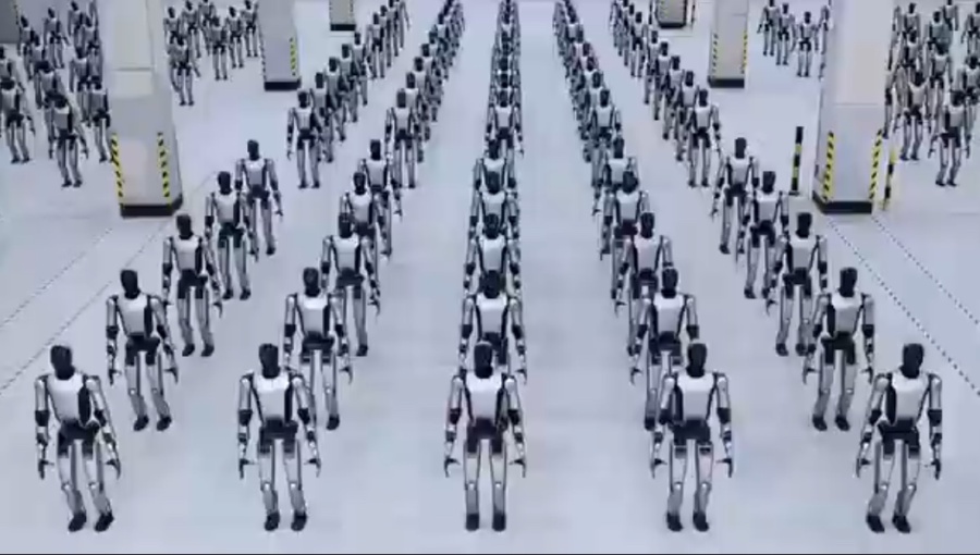 China deploys an army of humanoid robots to car factories