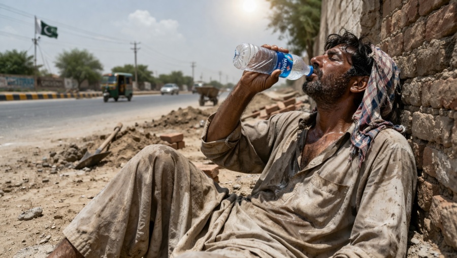 the summer heat in India is becoming unbearable and impacting the economy as workers have to cut hours to keep out of the sun. Half of the world’s population could be exposed to extreme heat by 2050 if global temperatures rise 2C above pre-industrial levels