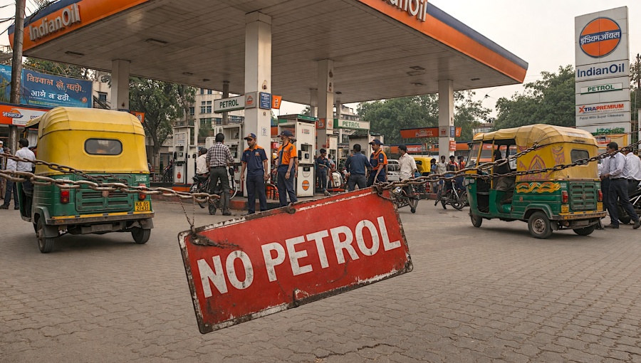 The shut off of oil exports from the Gulf are rippling out and have moved beyond driving up prices, to causing physical shortages in the most vulnerable countries. The longer the conflict goes on, the worse it is going to get, says Oxford Economics. 