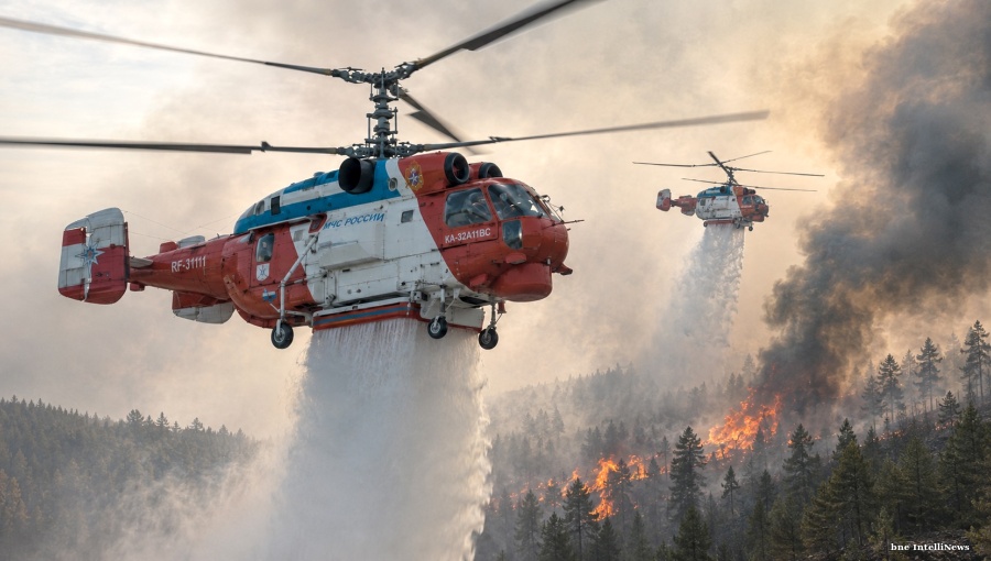 Sanctions on Russia backfire, leaving Spain's firefighting helicopters grounded as wildfires rage