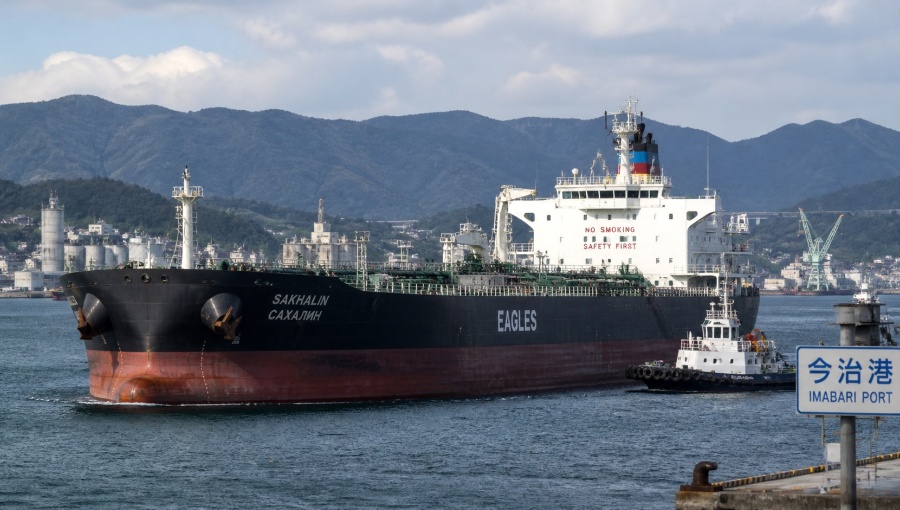 Tokyo's decades-long investment in Sakhalin — retained over G7 objections after 2022 — is now paying geopolitical dividends as Washington issues a sanctions waiver and a tanker docks in Imabari
