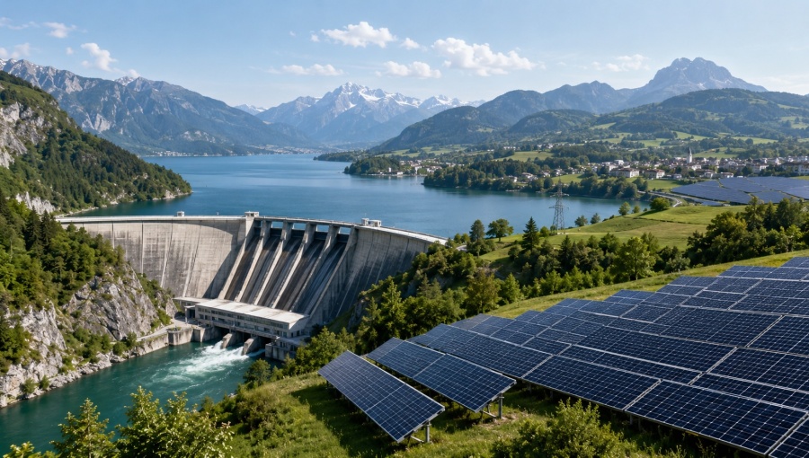 Solar overtakes hydropower in the EU electricity mix for the first time