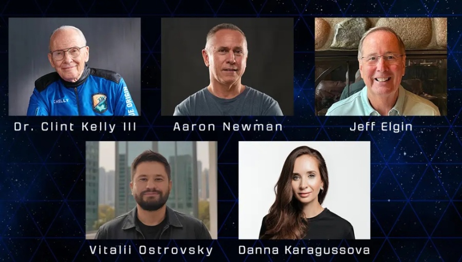 Entrepreneur set for Blue Origin lift-off to become first Kazakh woman in space