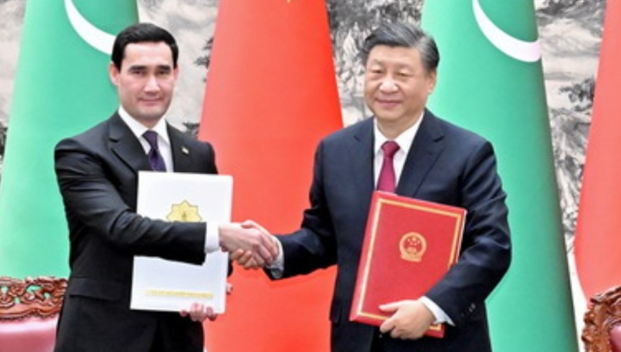 What exactly the presidents have shaken on is unclear, but the visit to Beijing in itself was exceptionally meaningful for Turkmenistan.