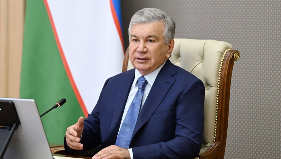 President Shavkat Mirziyoyev was briefed on measures to accelerate development of the hydropower sector. 