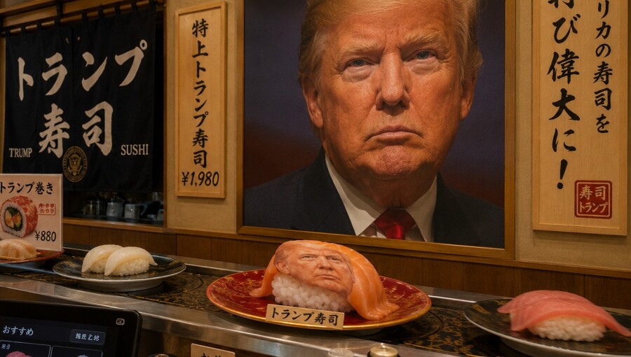 Trump sushi – US president invests in Japanese chain