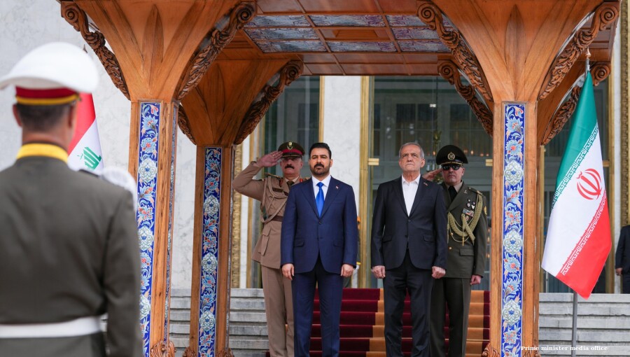 Iraq's PM arrives in Tehran for high-level bilateral talks