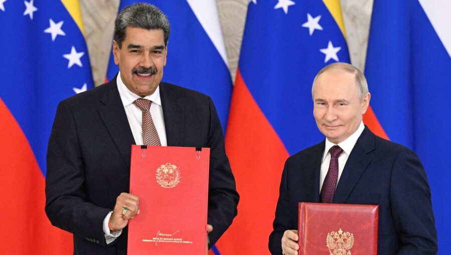 Russia and China have backed Venezuela with diplomatic support and defense cooperation, warning against foreign interference. On October 27, Russian President Vladimir Putin signed into law a treaty with Venezuela that deepens bilateral cooperation in energy, security and defense.